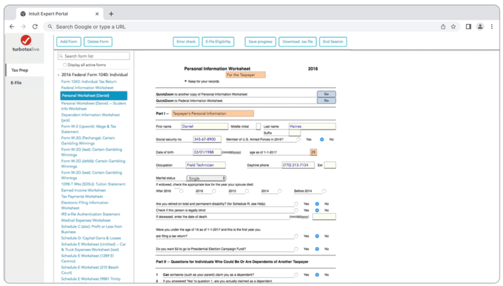 Legacy IEP screens