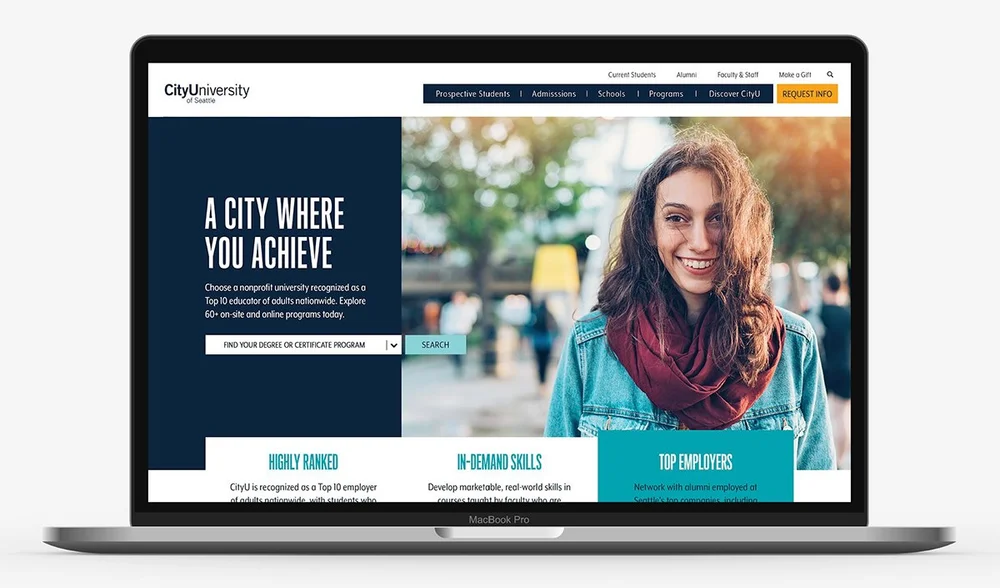 Case study: CityU Website Redesign